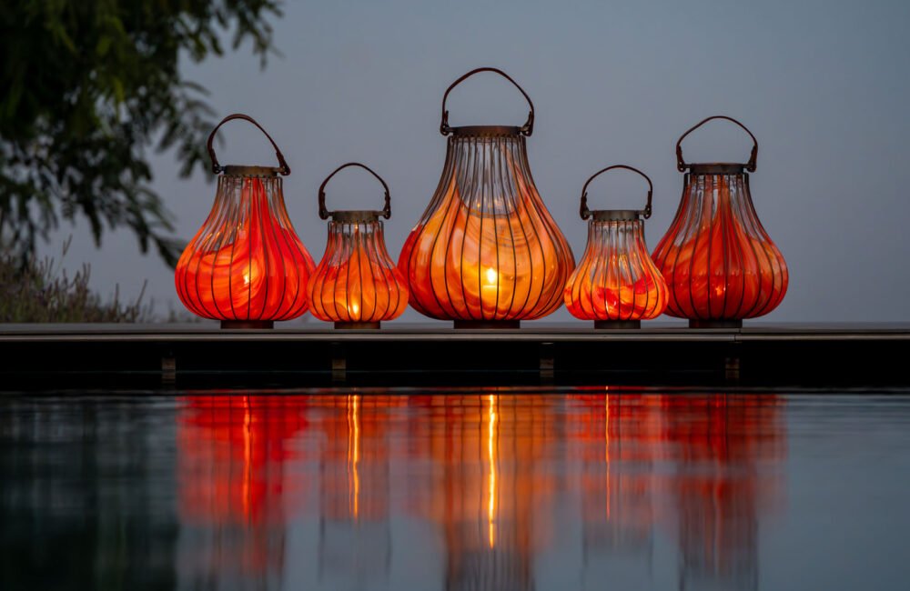 Mdina Glass Lanterns Evening